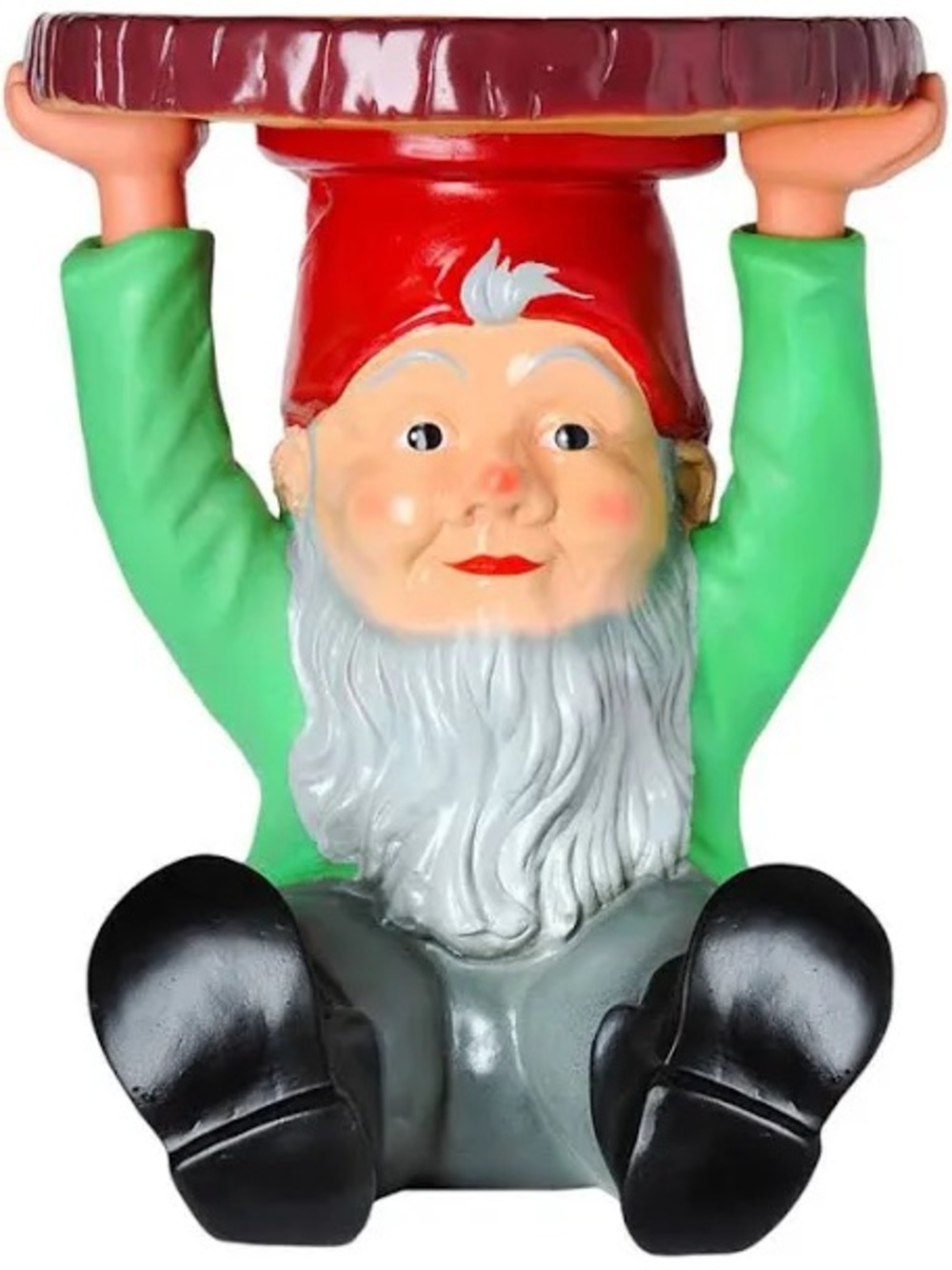 Kartell Gnome Sculpture in Red, Green, Black, Gray